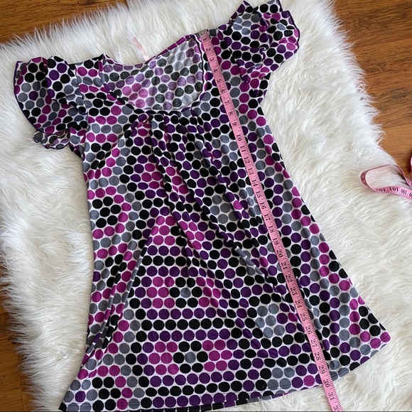 🔥SOLD🔥 Rue 21 Polka Dot Tunic Shirt or Tunic L - Picture 16 of 16